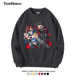 Dandadan Okarun and Momo Hip-hop Style Sweatshirt